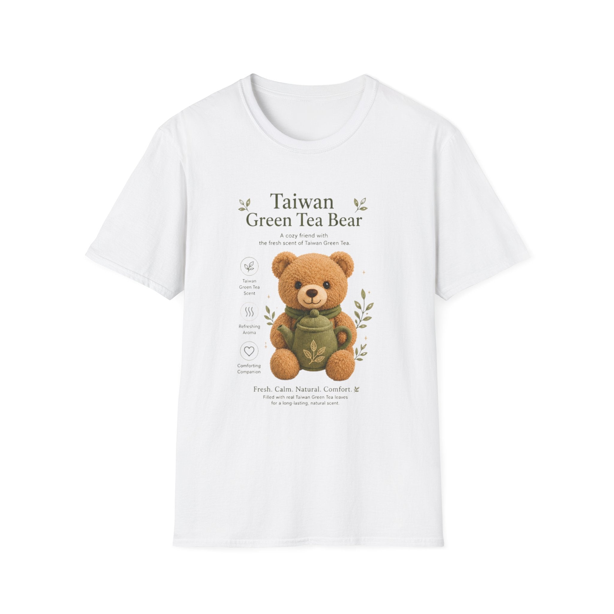 Taiwan Green Tea Bear T-Shirt — Chadoll™Everday