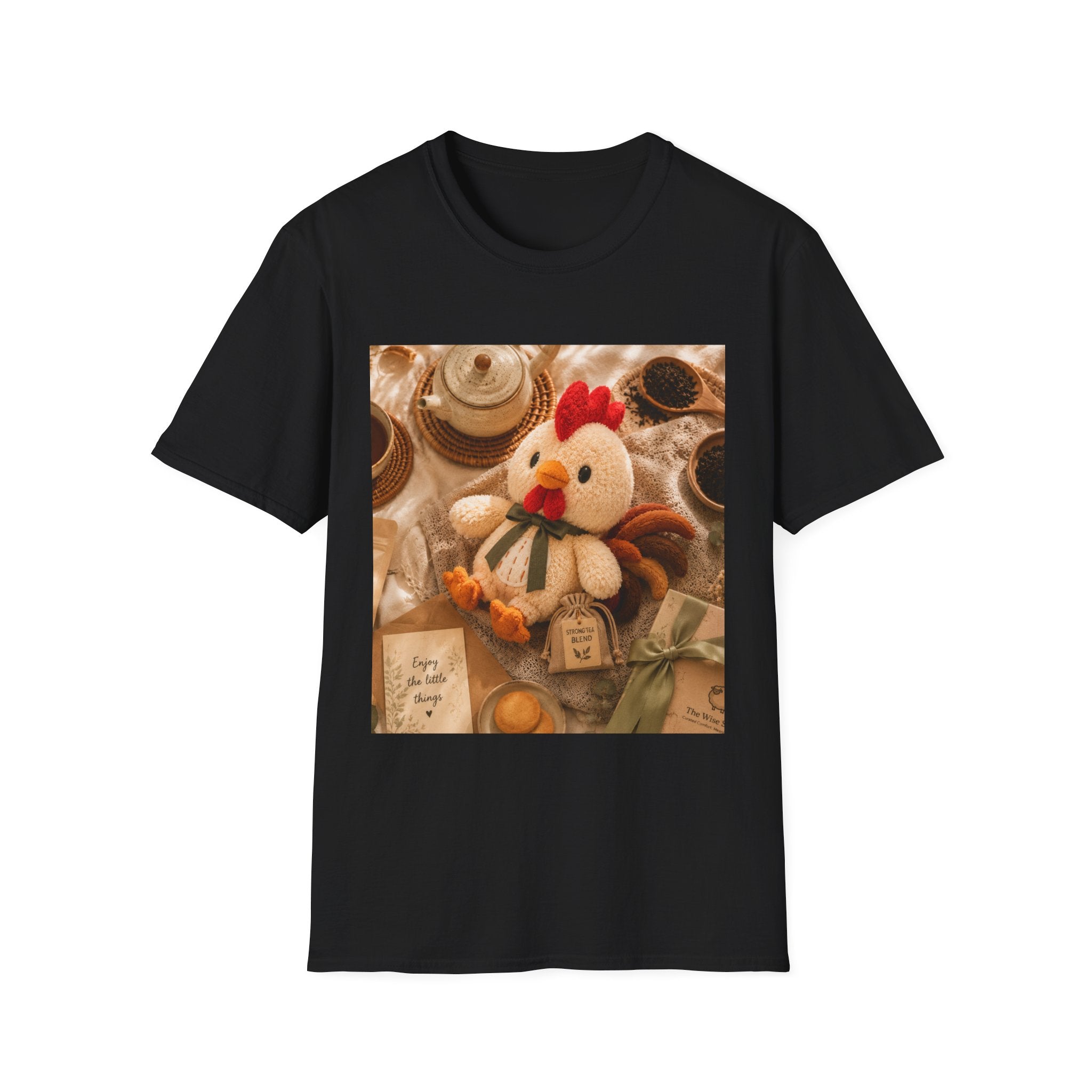 Breakfast Tea Rooster T-Shirt— Chadoll™Everday
