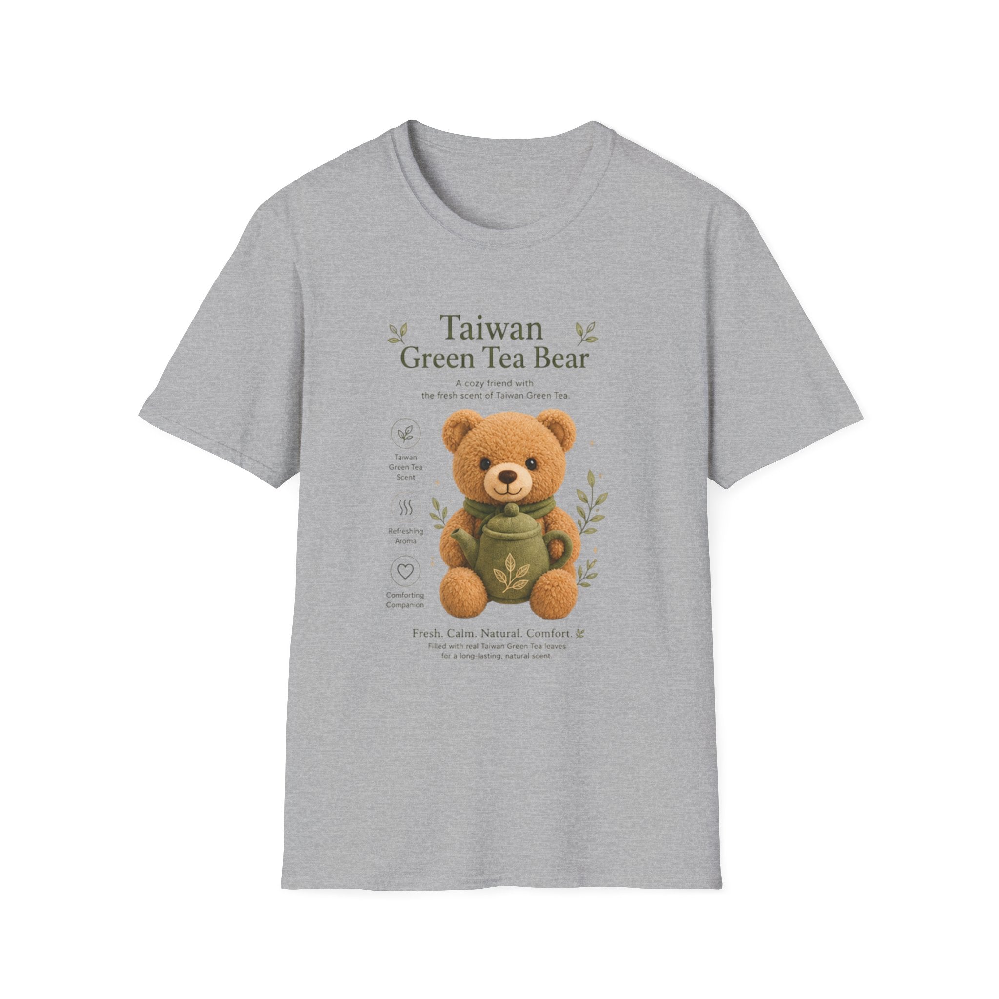 Taiwan Green Tea Bear T-Shirt — Chadoll™Everday