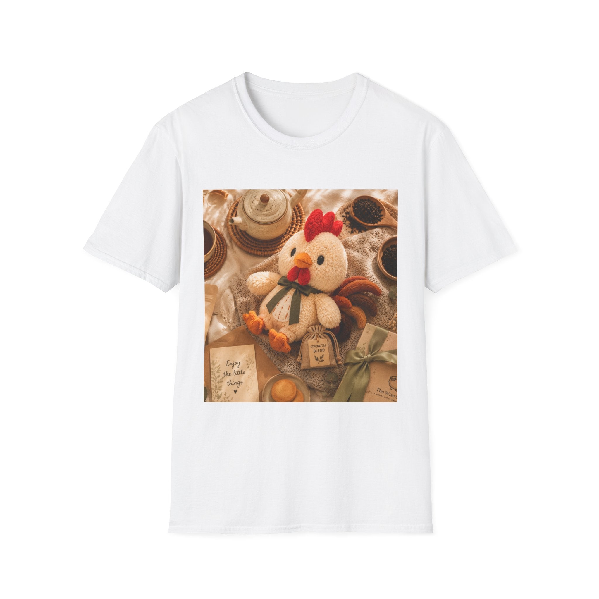 Breakfast Tea Rooster T-Shirt— Chadoll™Everday